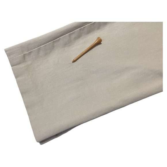 Tommy Hilfiger Women's Beige Straight Leg Relaxed Fit Mid Rise Khaki Pants Sz 10 - Picture 15 of 16